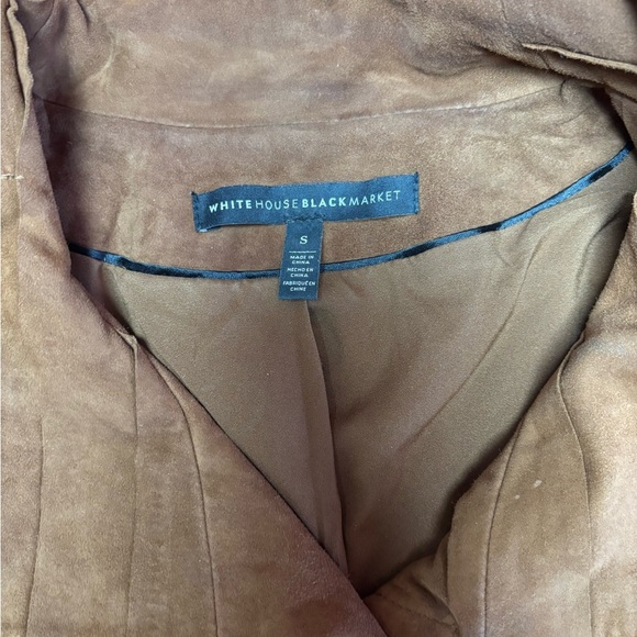 Brown Suede Women's Jacket - Picture 3 of 7